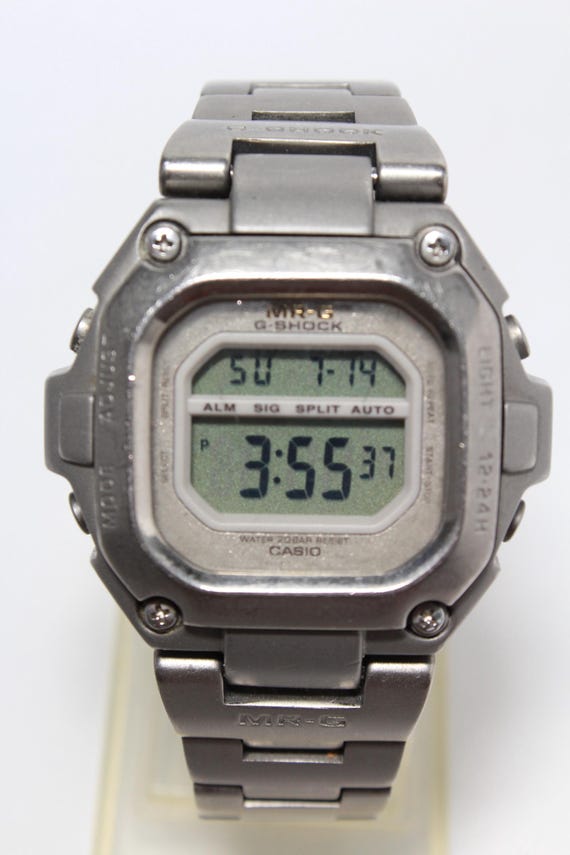 G-SHOCK MR-G MRG-110T Titanium Casio Square Watch - Etsy G-SHOCK MR-G MRG-110T Titanium Casio Square Watch - Etsy