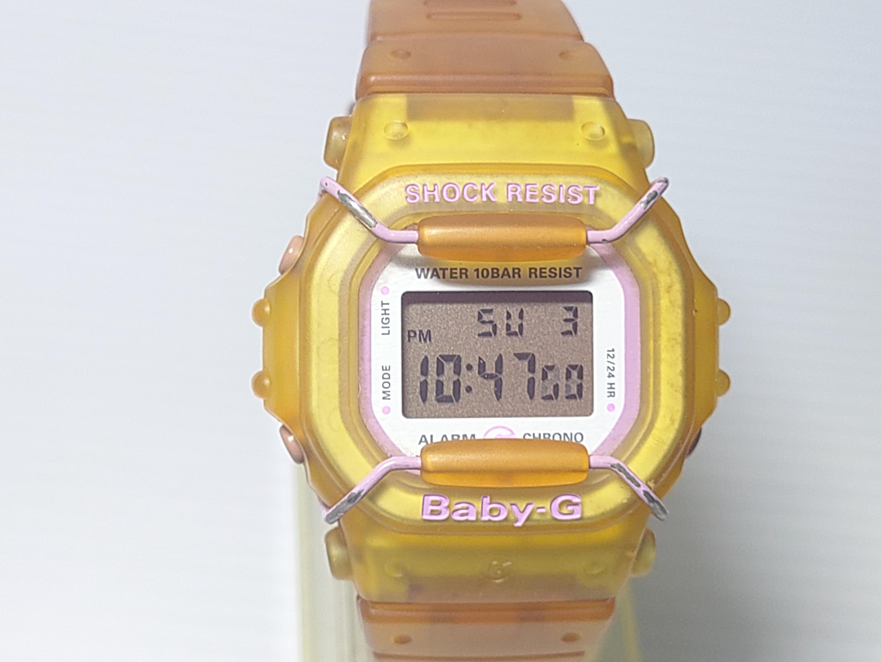 CASIO BG-360 Clear Purple Baby-g Shock Resistant Digital - Etsy