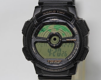 SEIKO SUPER RUNNERS S640-4000 Digital Vintage Watch Japan - Etsy
