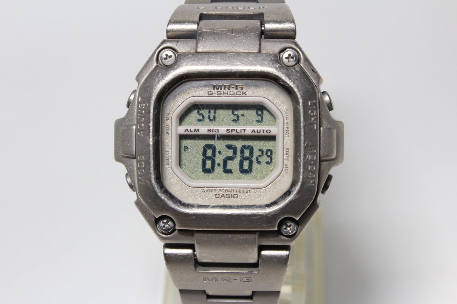Casio G-Shock MR-G MRG-110T Titanium watch shock resistant | Etsy