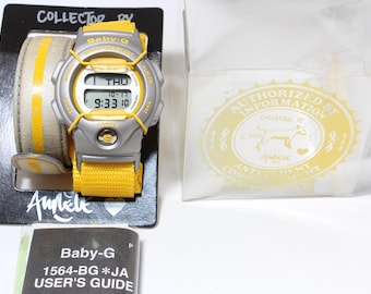 Reloj CASIO BG-350AB-9T gris amarillo Baby-G resistente a golpes modelo agnes b Aurele