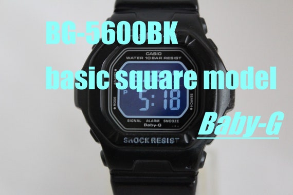 CASIO BG-5600BK black Digital square basic Baby-G… - image 10
