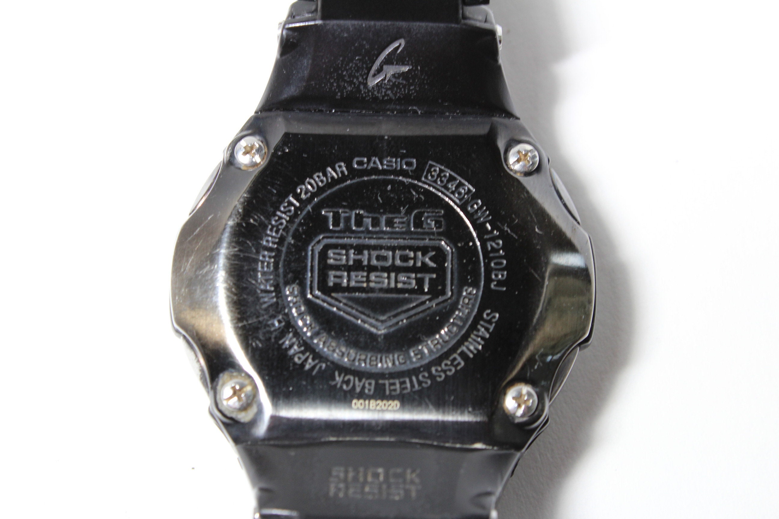 CASIO GW-1210BJ ブラック フォースG アナログデジタル メタルバンド G 