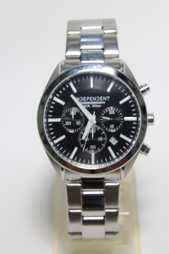 CITIZEN INDEPENDENT CHRONOGRAPH 腕時計 CITIZEN INDEPENDENT GN-4-S Chronograph Analog Vintage Watch - Etsy