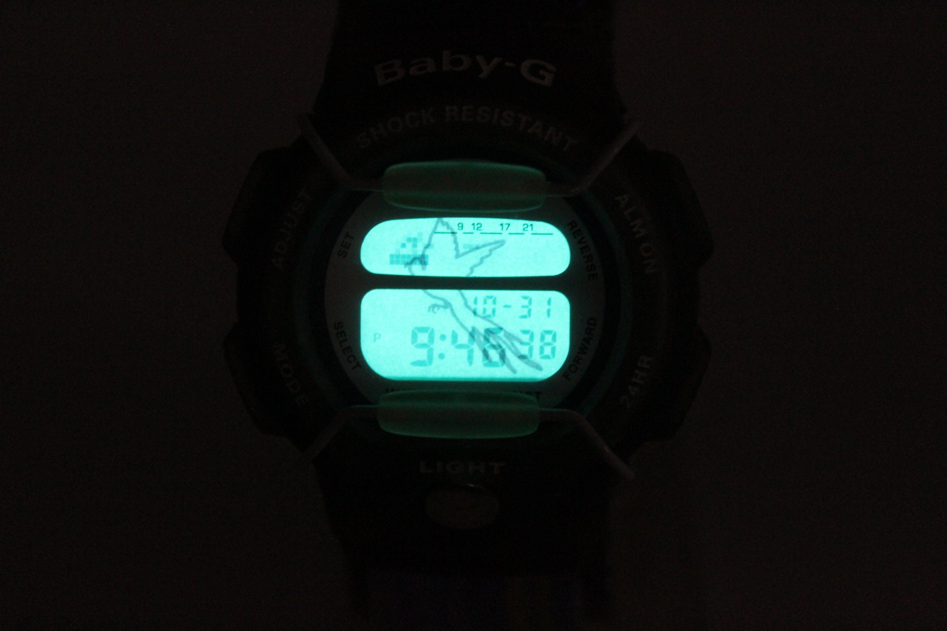 CASIO BG-350 ETHNO G Blue Baby-g Shock Resistant Quetzal - Etsy