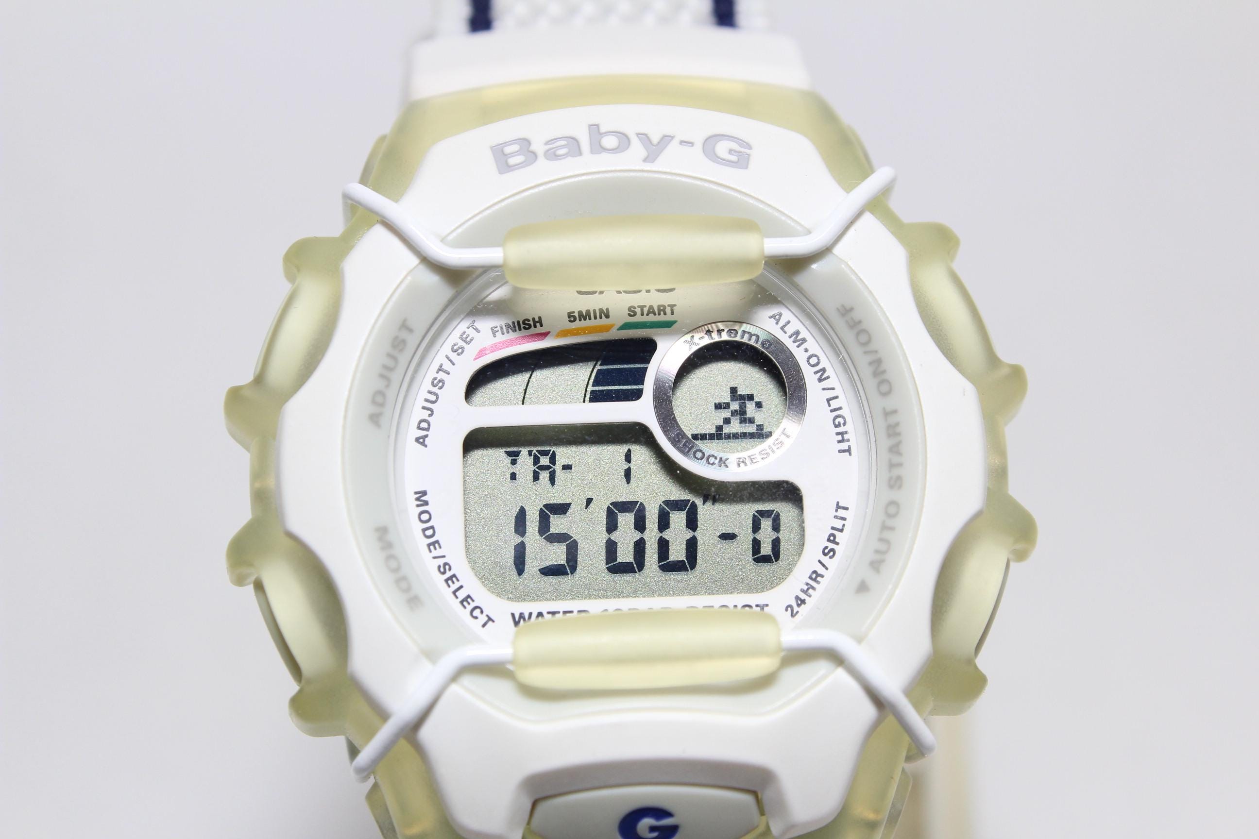 CASIO Baby-g BGX-131V-7T X-treme White - Etsy