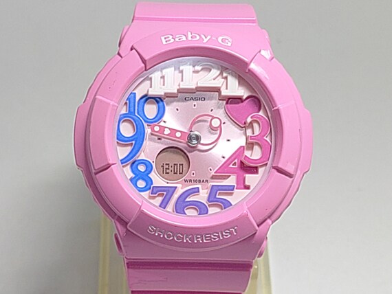 CASIO BGA-131 Pink Analog Digital Baby-g Watch - Etsy Canada