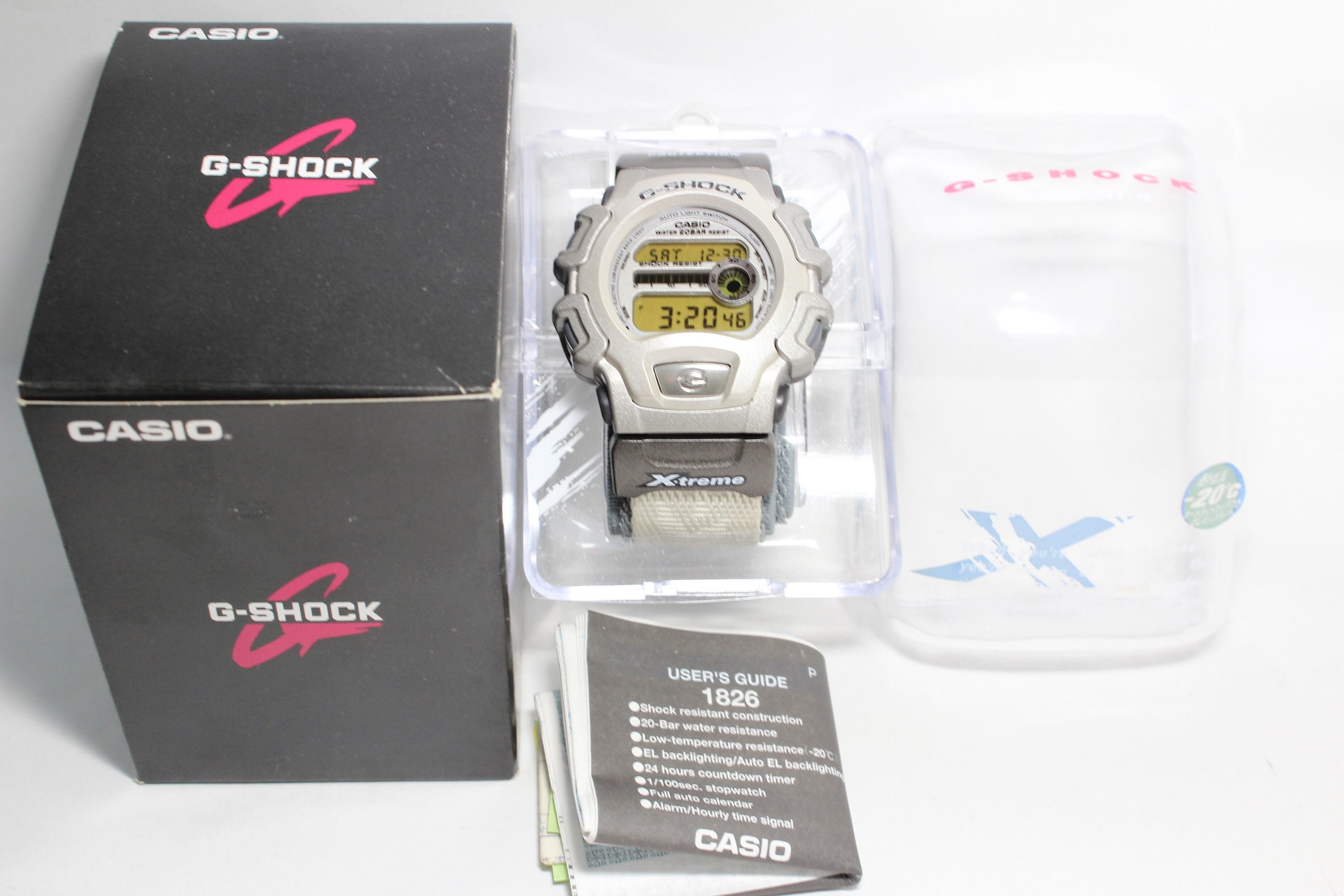CASIO DW-004X X-treme Sport Watch G-shock Resistant - Etsy CASIO DW-004X X-treme Sport Watch G-shock Resistant - Etsy