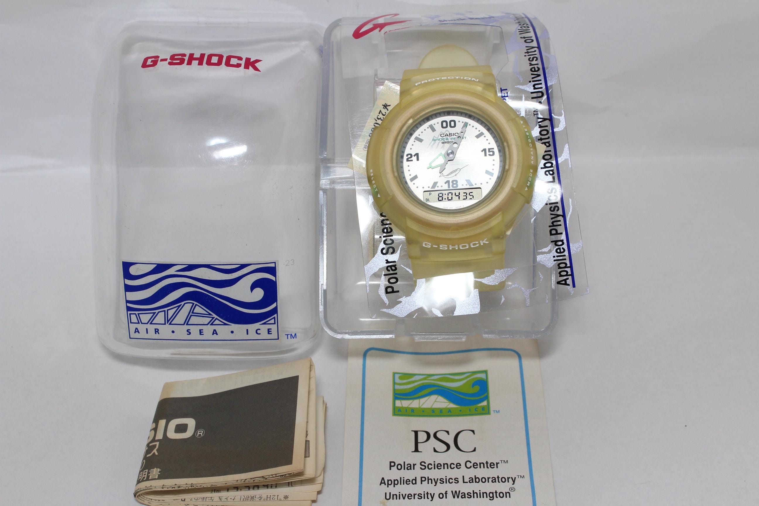 G-SHOCK AW-500NS-7E2T PSC アナデジ CASIO