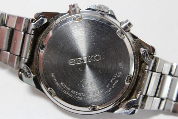 SEIKO CRONOGRAPH 7T92-0DW0 Analog Vintage Watch Japan - Etsy SEIKO CRONOGRAPH 7T92-0DW0 Analog Vintage Watch Japan - Etsy