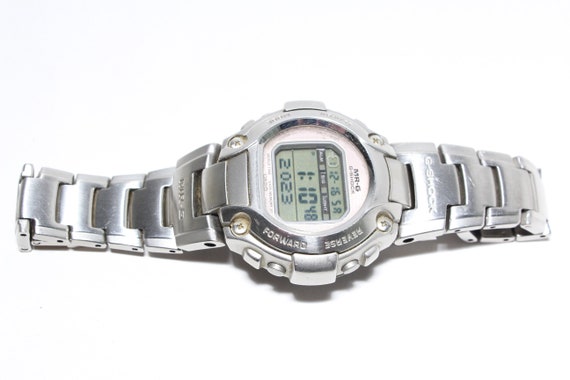 CASIO G-shock MR-G MRG-220 Floral Pink Rare Model Metal Watch