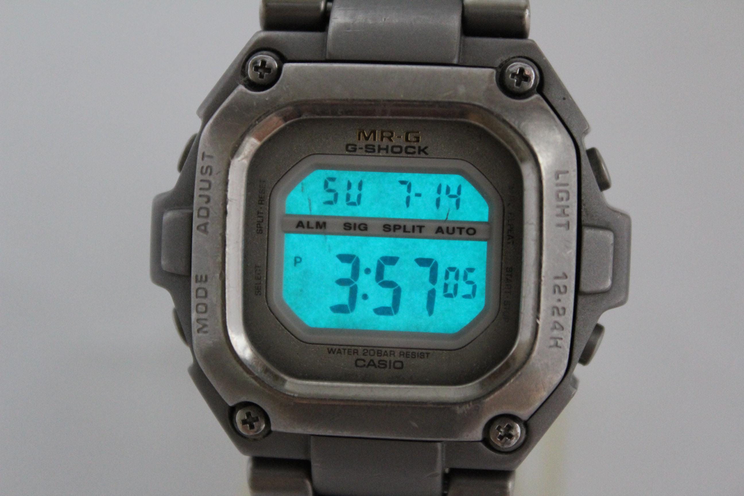 G-SHOCK MR-G MRG-110T Titanium Casio Square Watch - Etsy G-SHOCK MR-G MRG-110T Titanium Casio Square Watch - Etsy