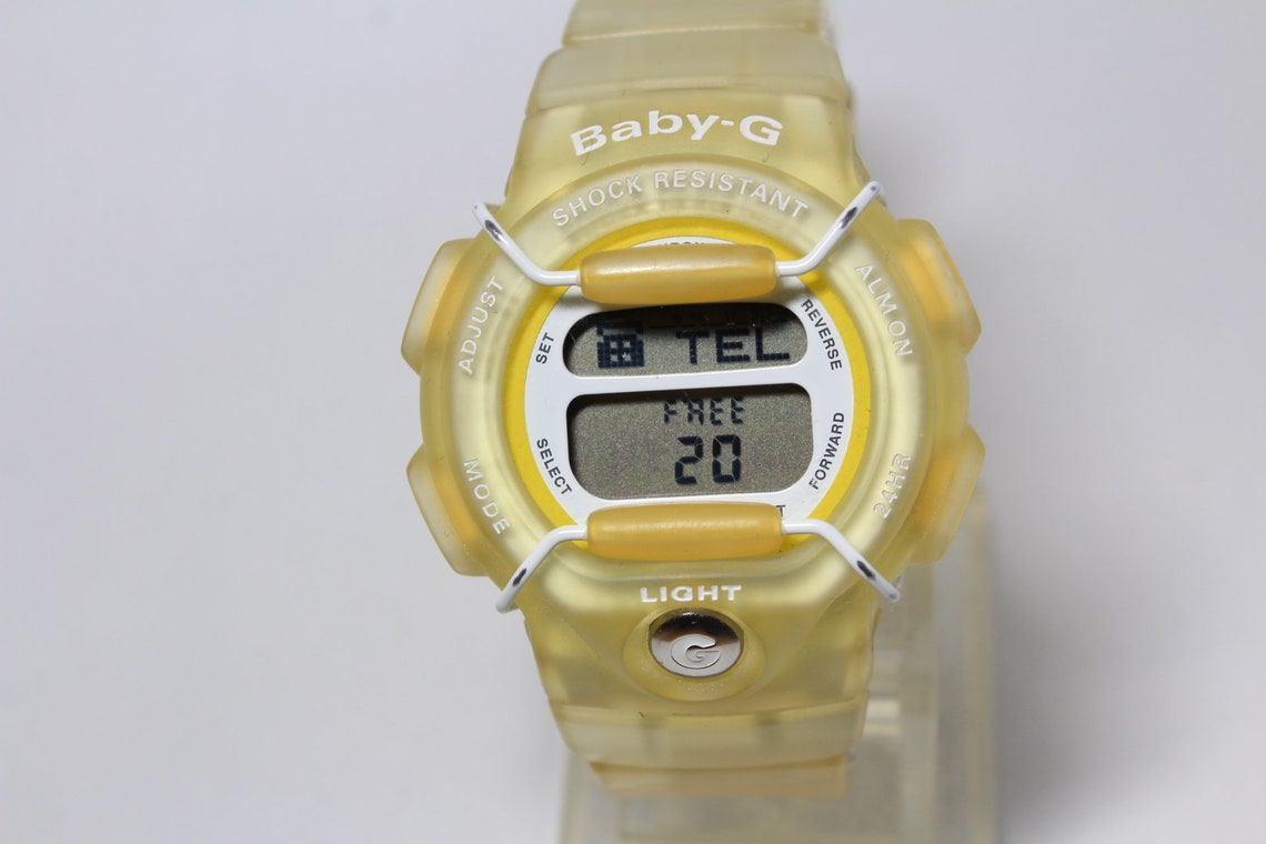 g shock casio clear