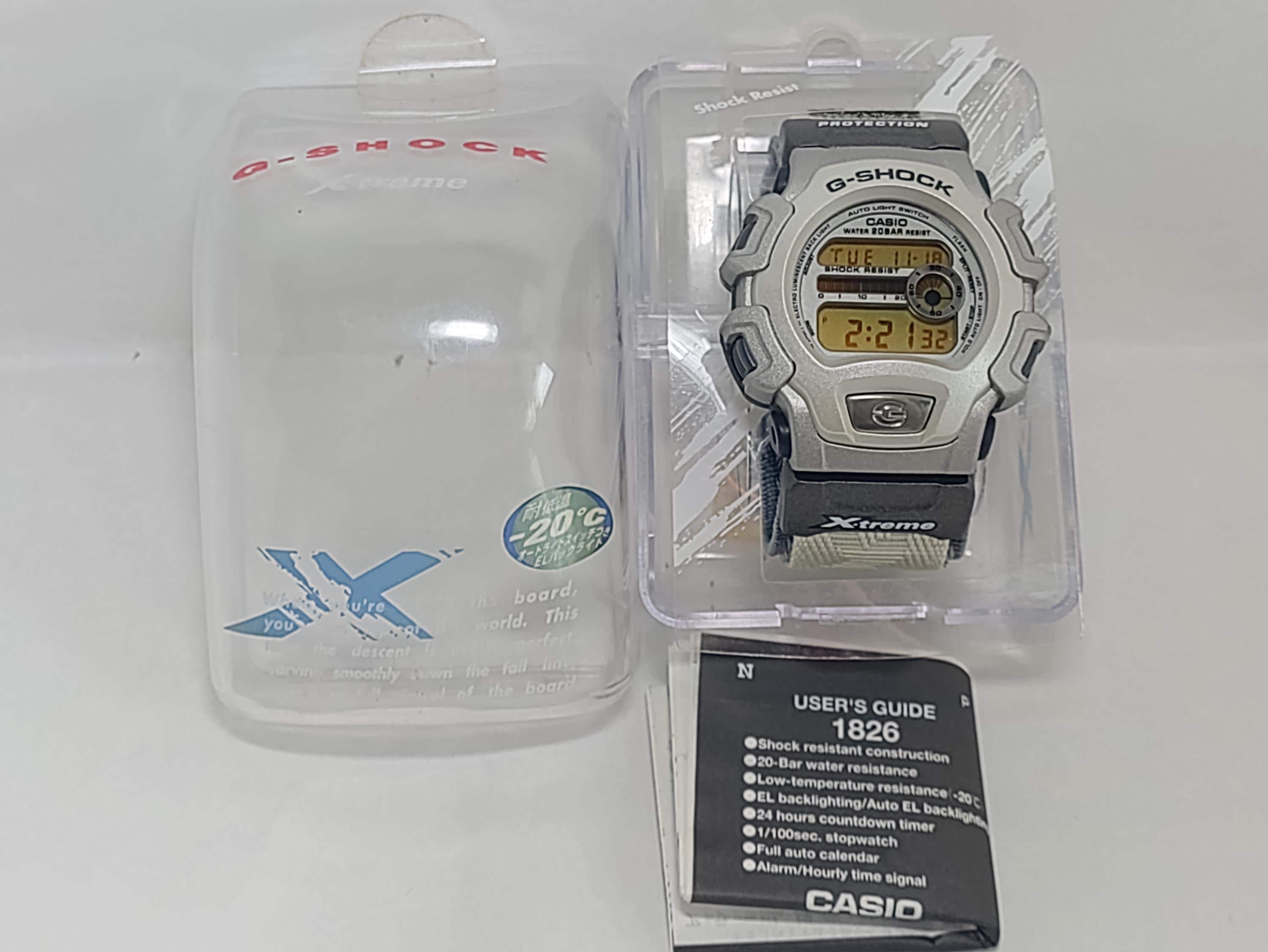 CASIO DW-004X X-treme Sport Watch G-shock Resistant - Etsy