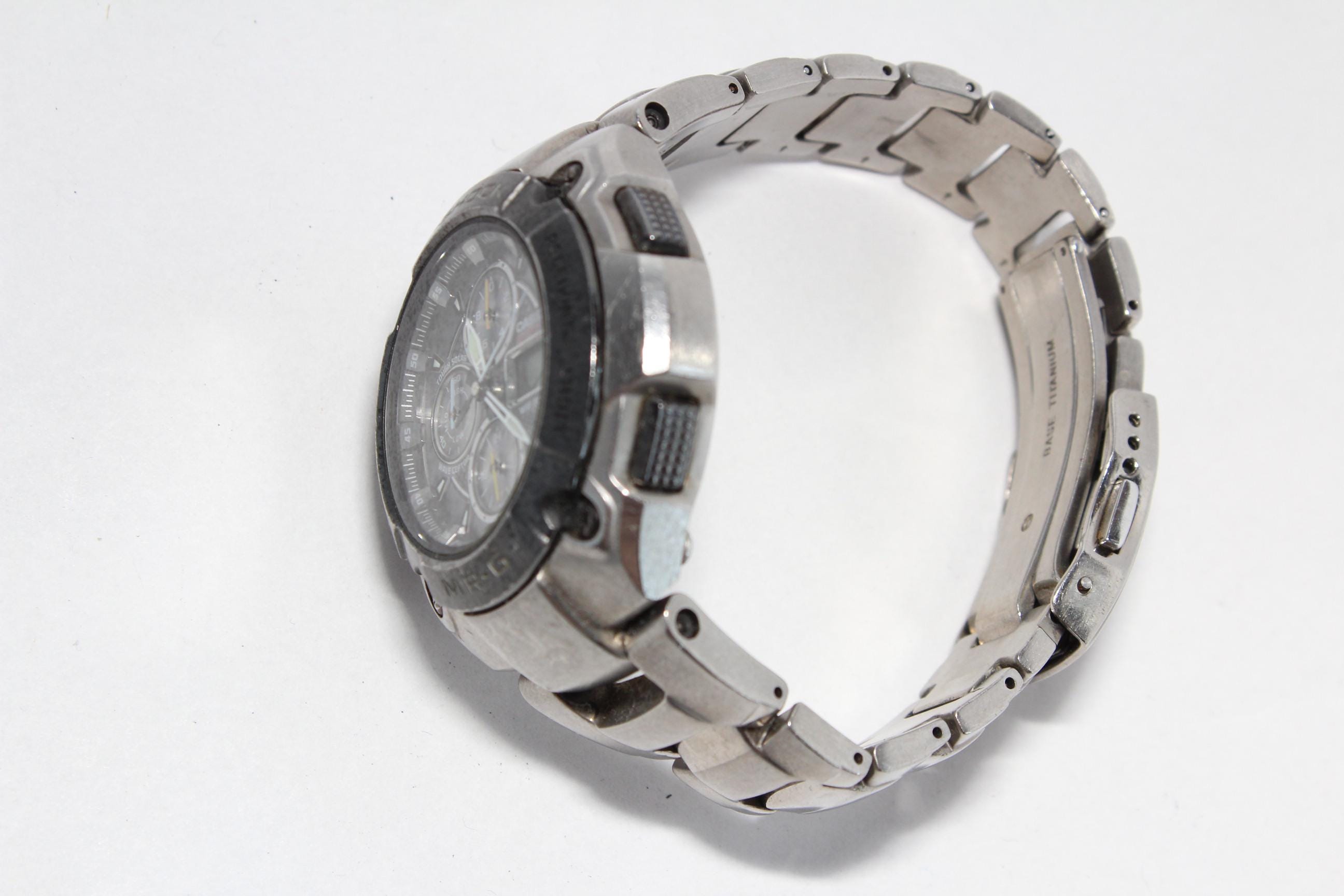 CASIO MR-G MRG-7000DJ Titanium Analog Digital Metal Band G-shock