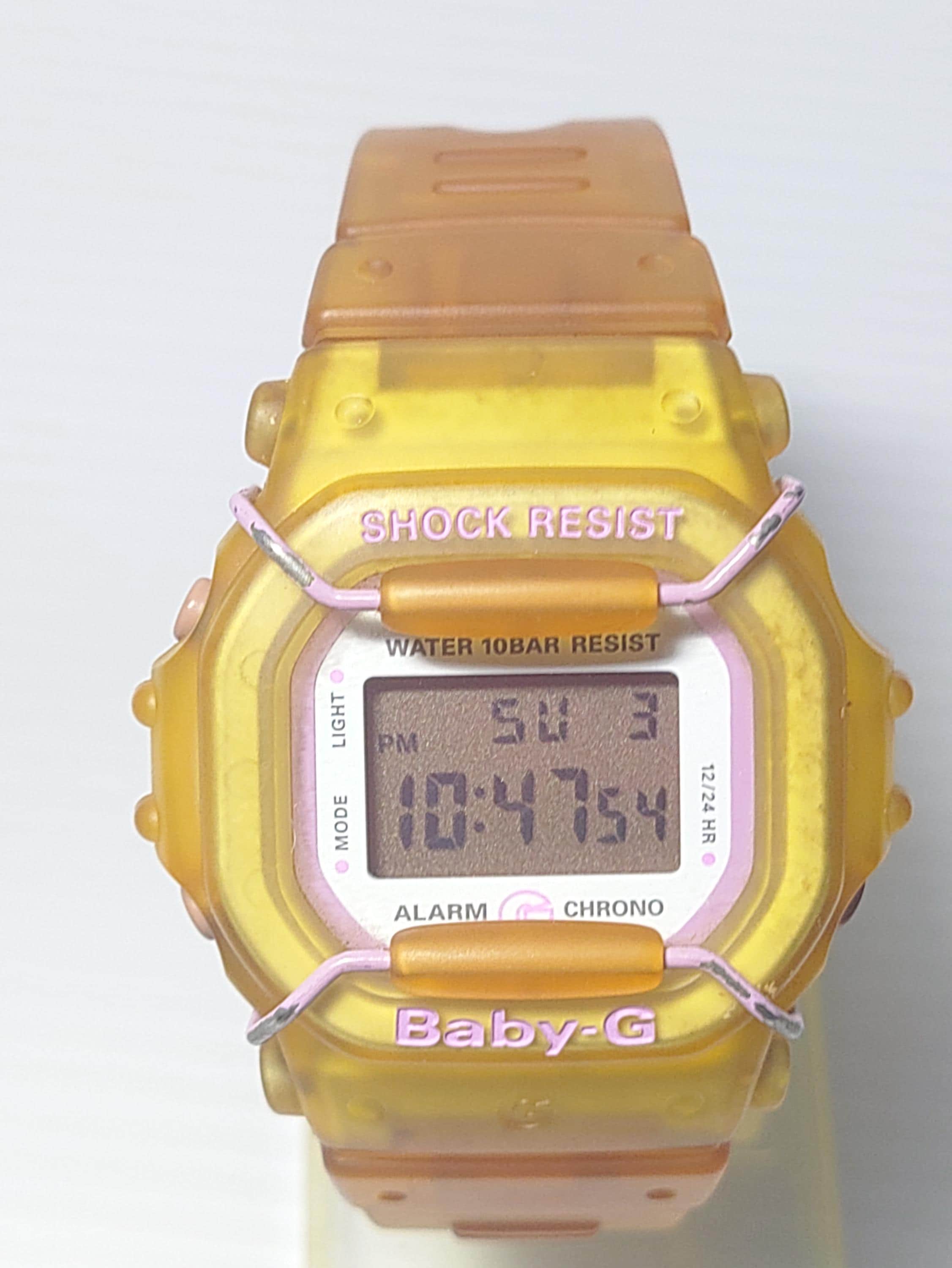 CASIO BG-360 Clear Purple Baby-g Shock Resistant Digital - Etsy