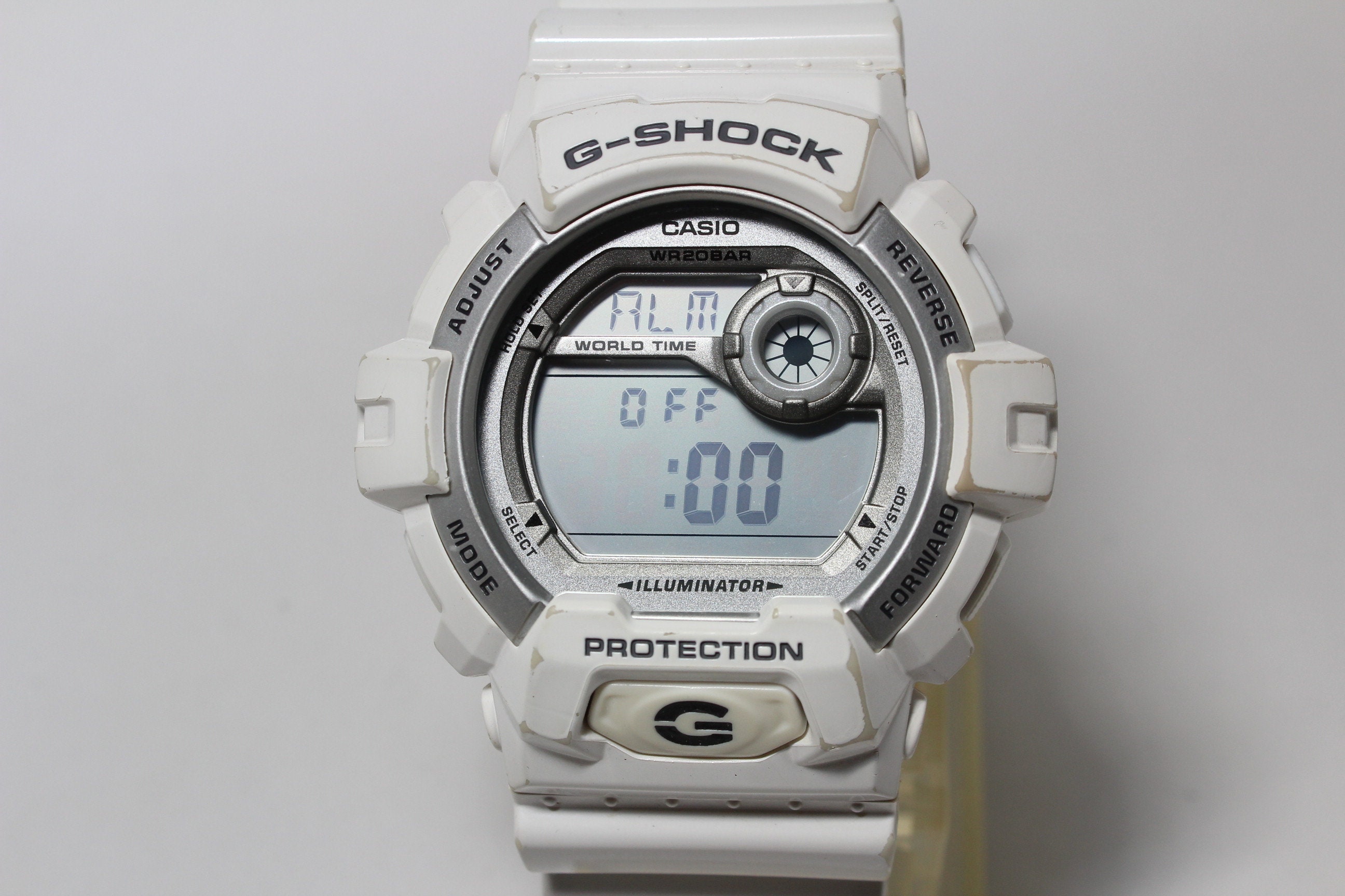 CASIO G-8900A White Big case Digital Watch G-SHOCK | eBay