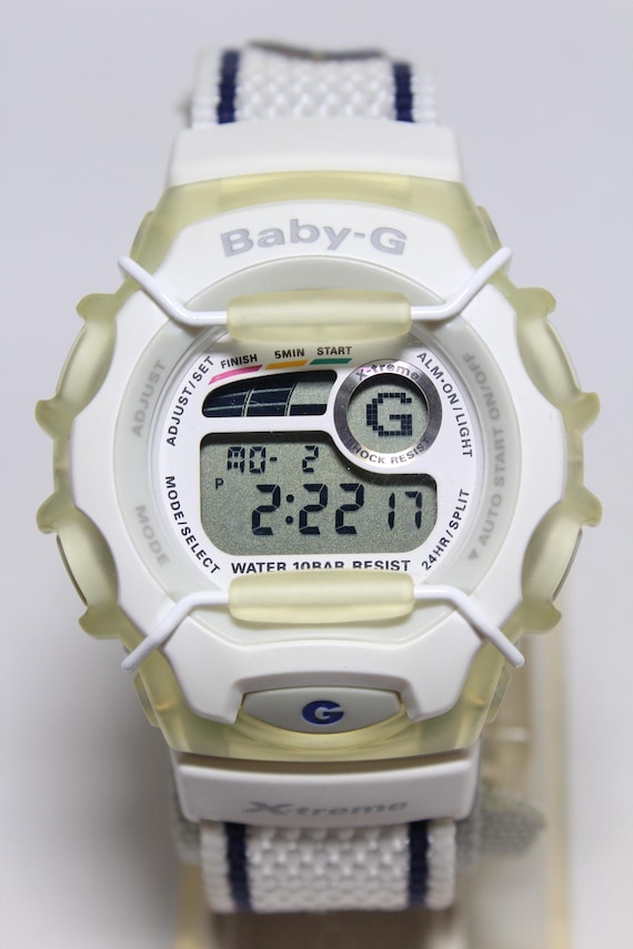 CASIO Baby-g BGX-131V-7T X-treme White - Etsy