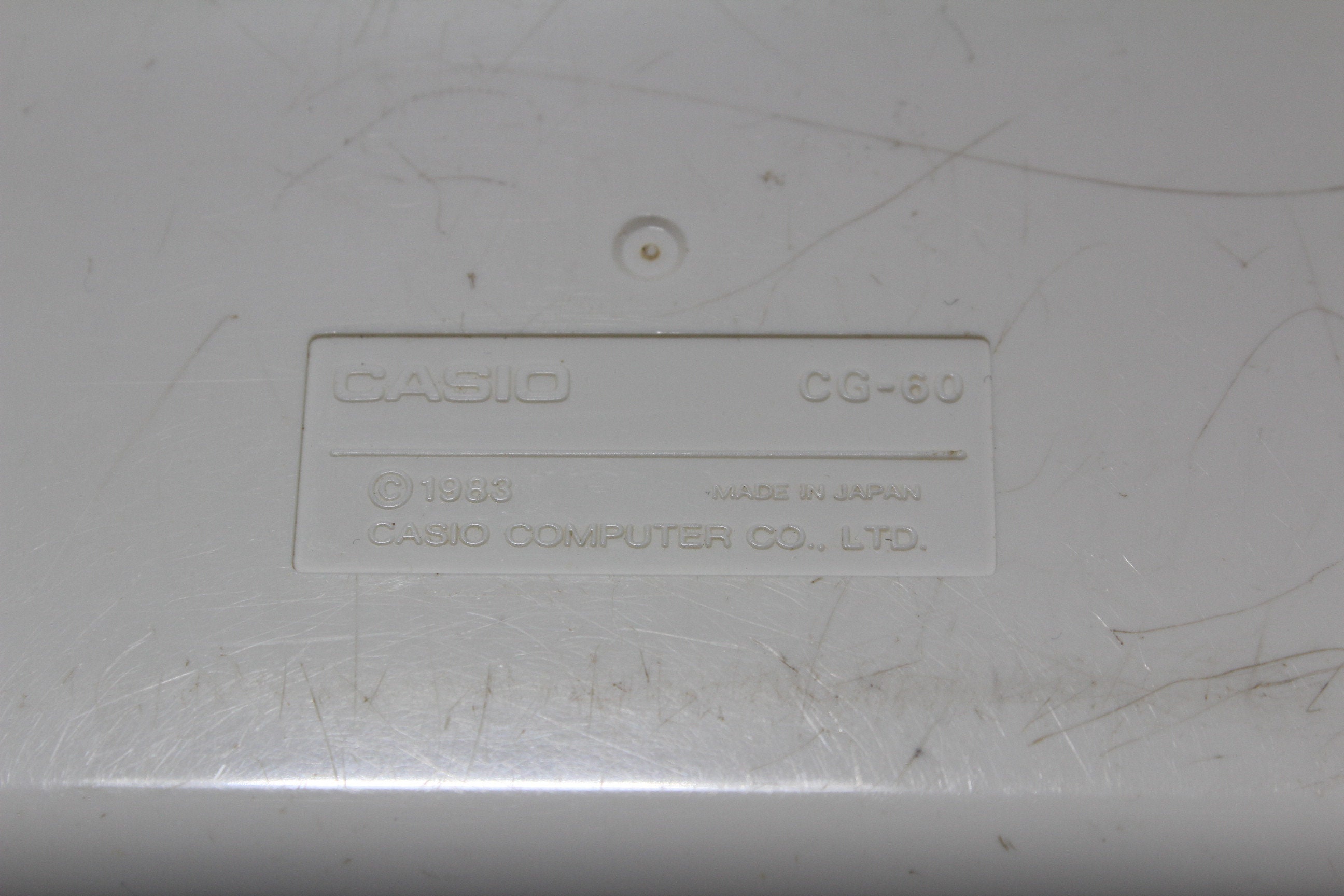 CASIO Electronic Game MOGLAND CG-60 Casio Computer Retro - Etsy