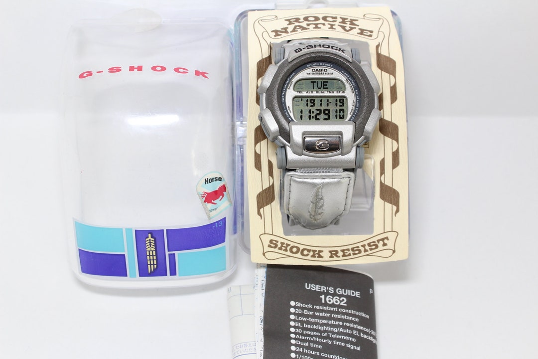 CASIO DW-003RB-8AT ロック ネイティブ ホース Gショック デジタル  