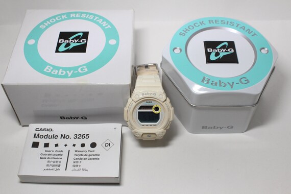 CASIO BLX-102 G-LIDE white Digital casual Baby-G s