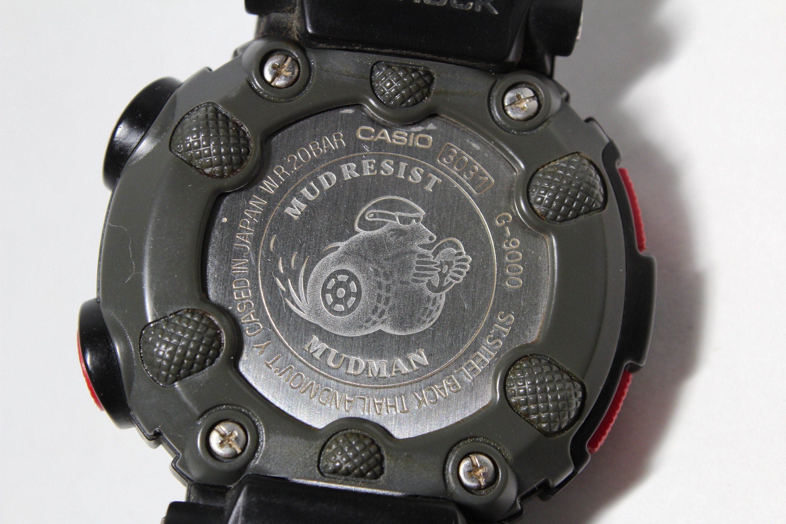 CASIO G 9000 MUDMAN Black Watch G shock Mud Resistant Etsy Canada