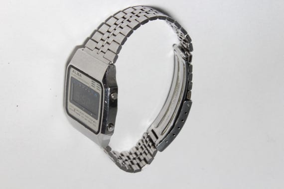【らいらっく】ALBAカリキュレーター　Y739-5000 NOS VINTAGE ALBA (by SEIKO pulsar ) CALCULATOR ALARM WATCH