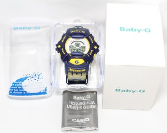 Amortisseur CASIO BG-340 X-treme Sport Baby G bleu jaune