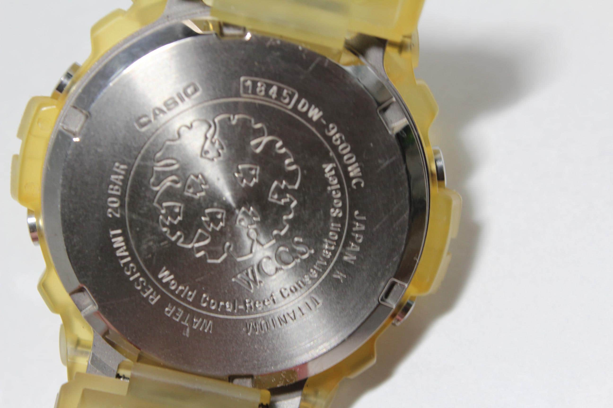 カシオ G-SHOCK DW-9600WC 世界サンゴ礁保全協会 WCCS - Etsy 日本