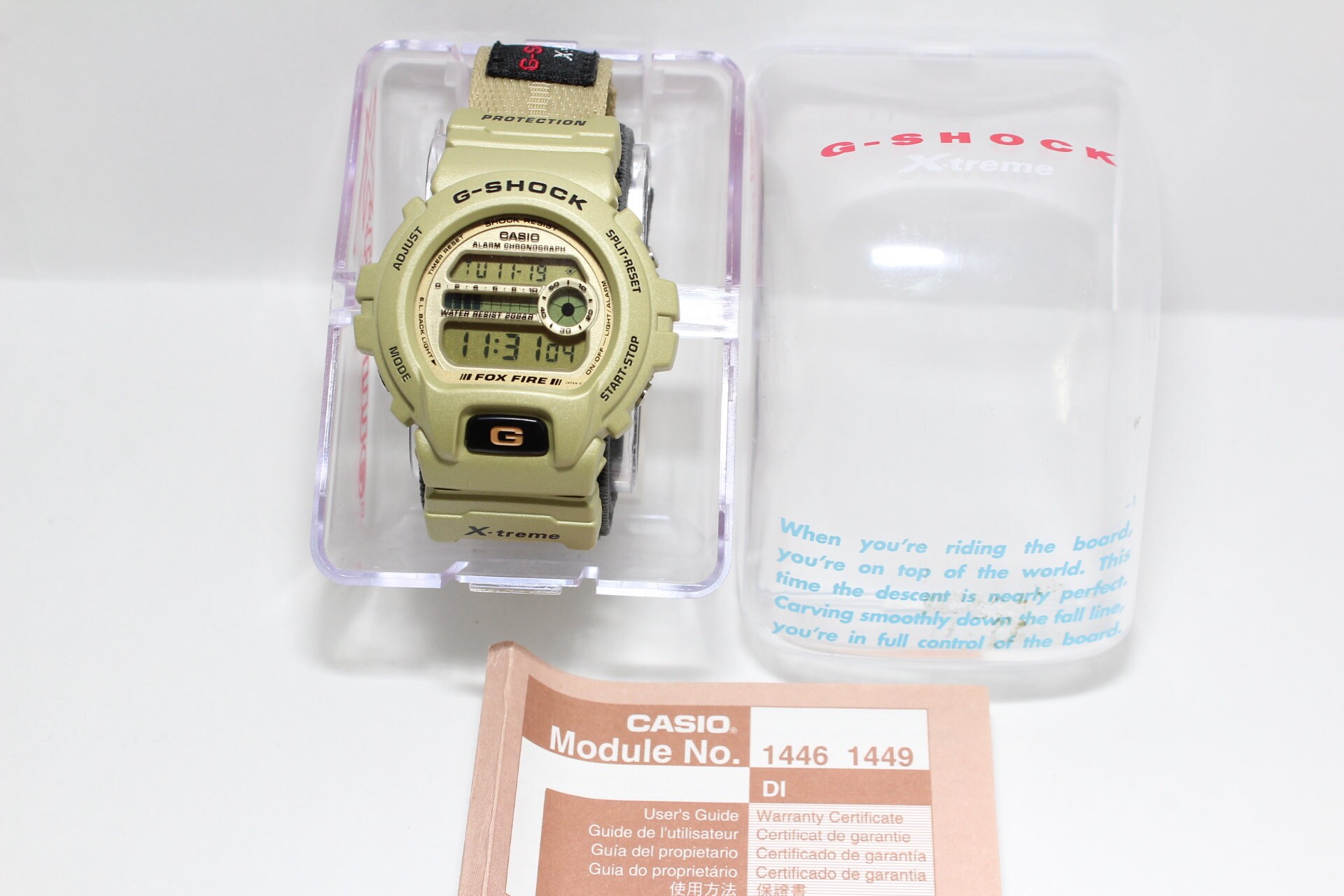 CASIO DW-6900 X-treme Fox Fire Digital Sport G-SHOCK Watch | Etsy Australia
