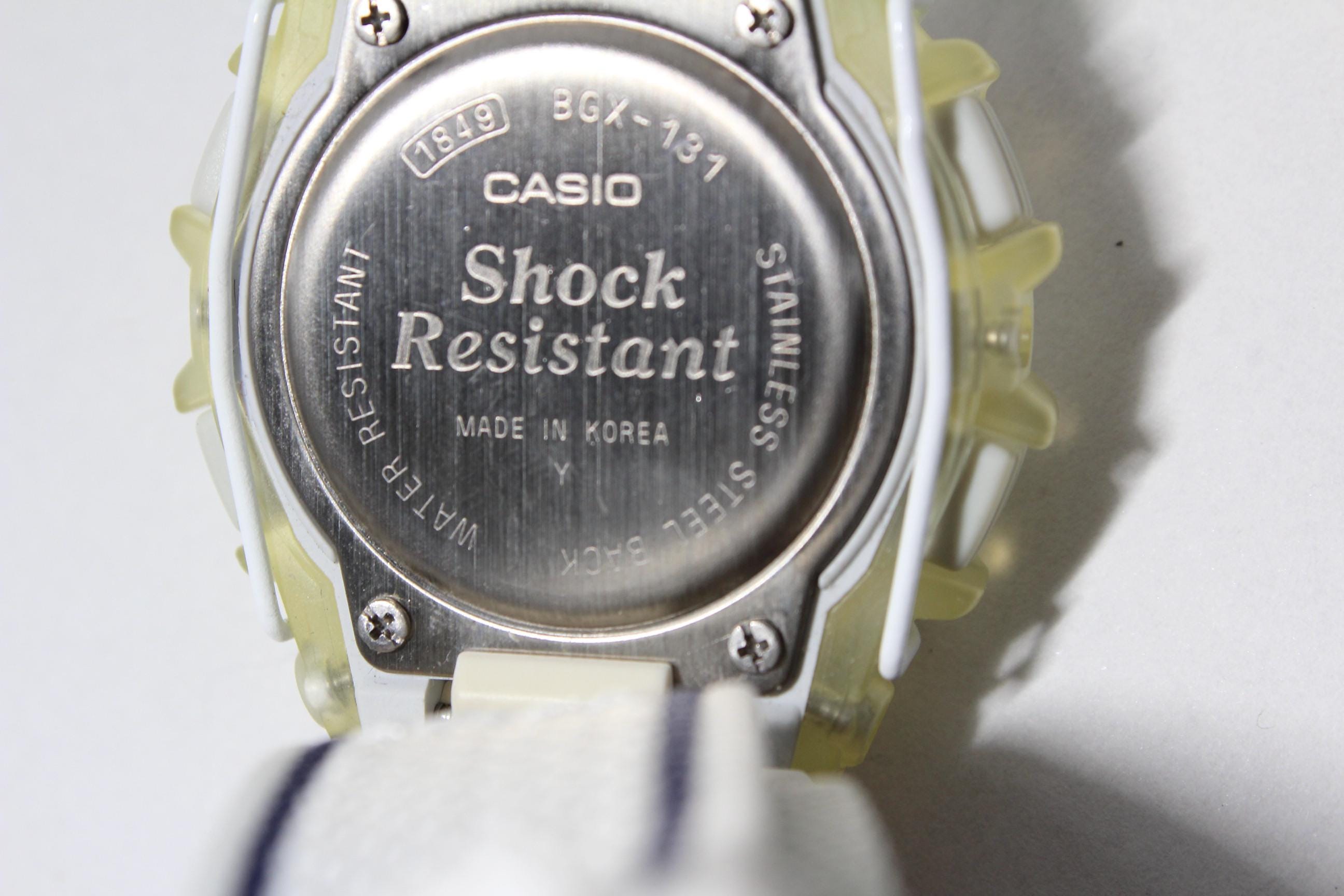 CASIO Baby-g BGX-131V-7T X-treme White - Etsy