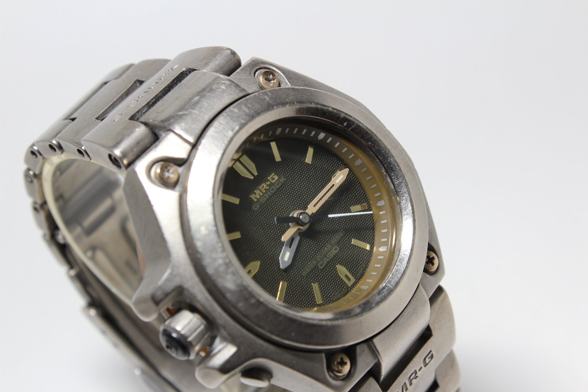CASIO G shock MR G MRG 120TZ 3A for Jazz Titanium Analog Watch