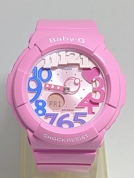 CASIO BGA-131 Pink Analog Digital Baby-g Watch - Etsy Denmark