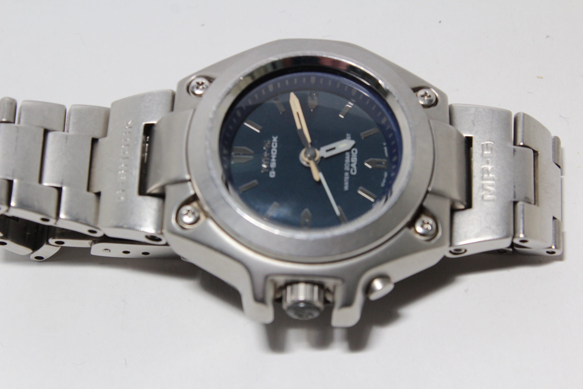 CASIO G-shock MR-G MRG-120 Analog Blue Watch Band Length 17 Cm 