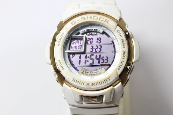 CASIO G-7700LV white gold Digital G-Shock resistan