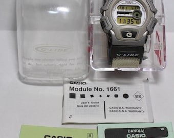 時計 G-SHOCK DW-004 G-LIDE Casio G Shock DW-004 G-Lide Alarm Chronograph Y2K Vintage