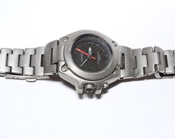 現状品 CASIO G-SHOCK MRG-120T CASIO G-SHOCK MR-G MRG-120T Quartz Men's Watch Black Silver