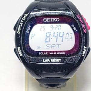 Reloj deportivo digital vintage SEIKO SUPER RUNNERS S680-00A0