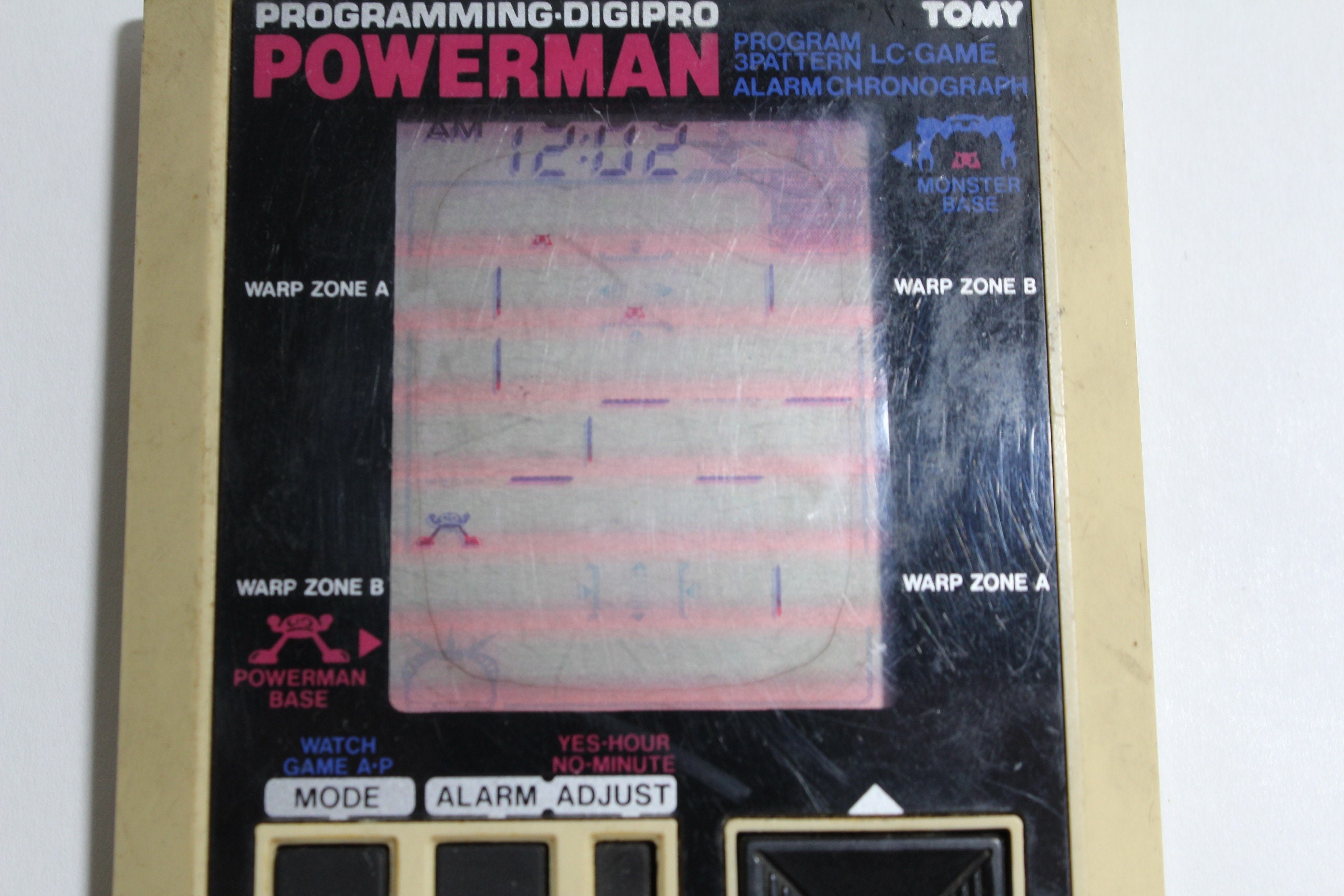 プログラミングデジプロ　パワーマン Programming DigiPro TOMY POWERMAN LCD Game retro - Buy
