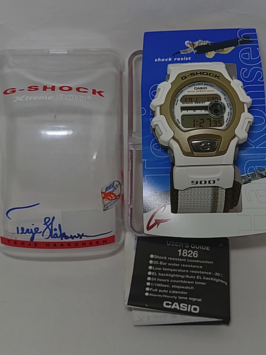 CASIO DW-004BD-9T X-treme Terje Haakonsen G-shock Board Watch