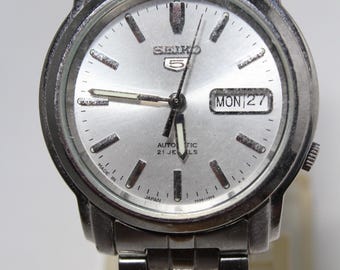 SEIKO 5 JAPAN 7S26-03S0 Analog Vintage Automatic Watch - Etsy