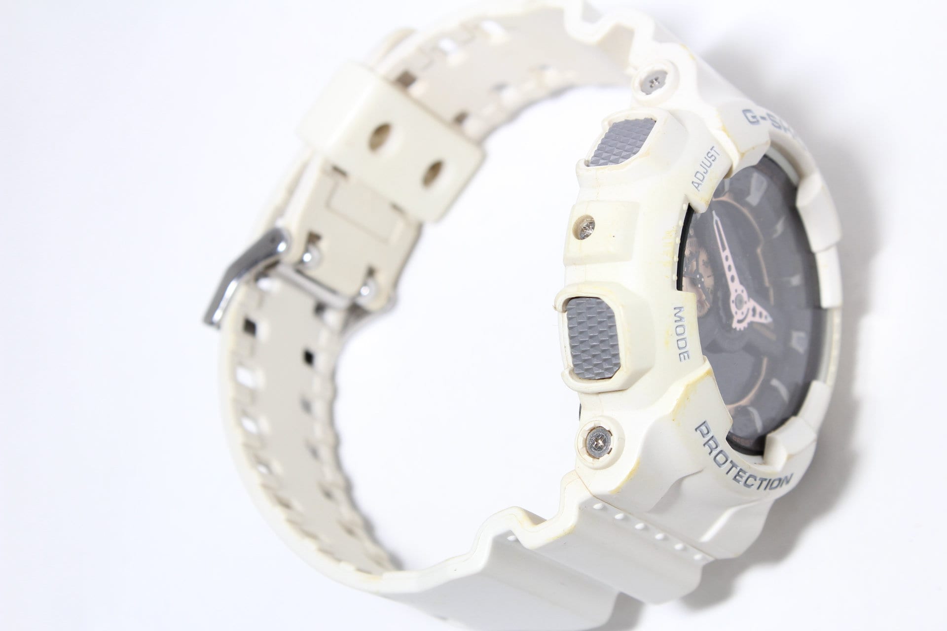 CASIO GA 110RG 7AJF Big Case Rose Gold Series White Black G shock Watch Etsy Canada