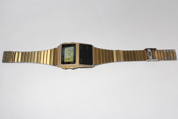 Casio DATA BANK Multi Lingual DBC-611G Gold vinta… - image 6