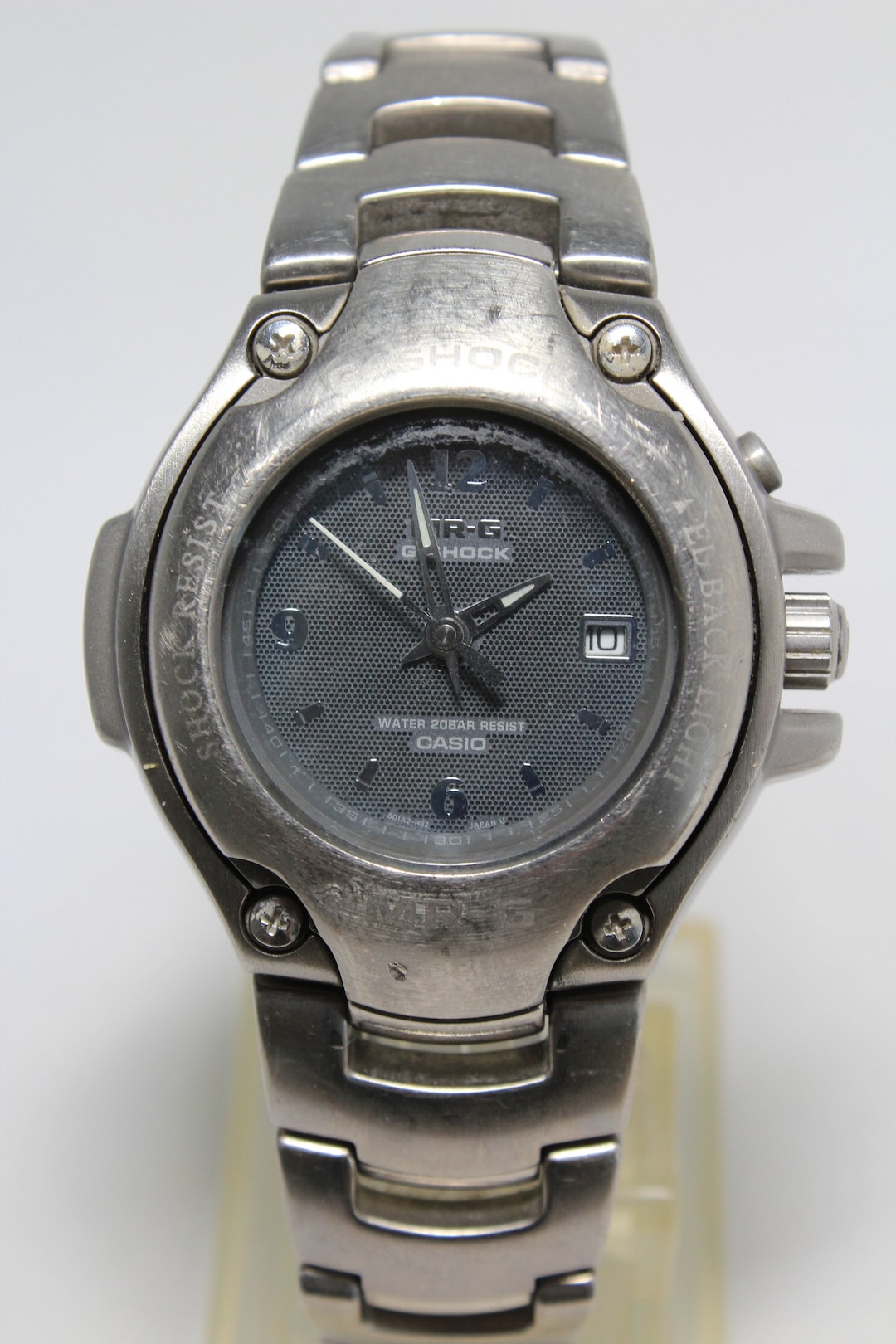 CASIO G-Shock MR-G MRG-122 チタンアナログ腕時計 - Etsy 日本