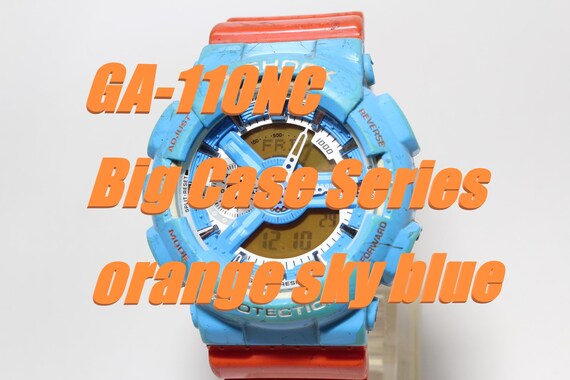 sky blue g shock watch