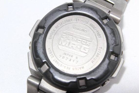 G-SHOCK MR-G MRG-110T Titanium Casio Square Watch - Etsy