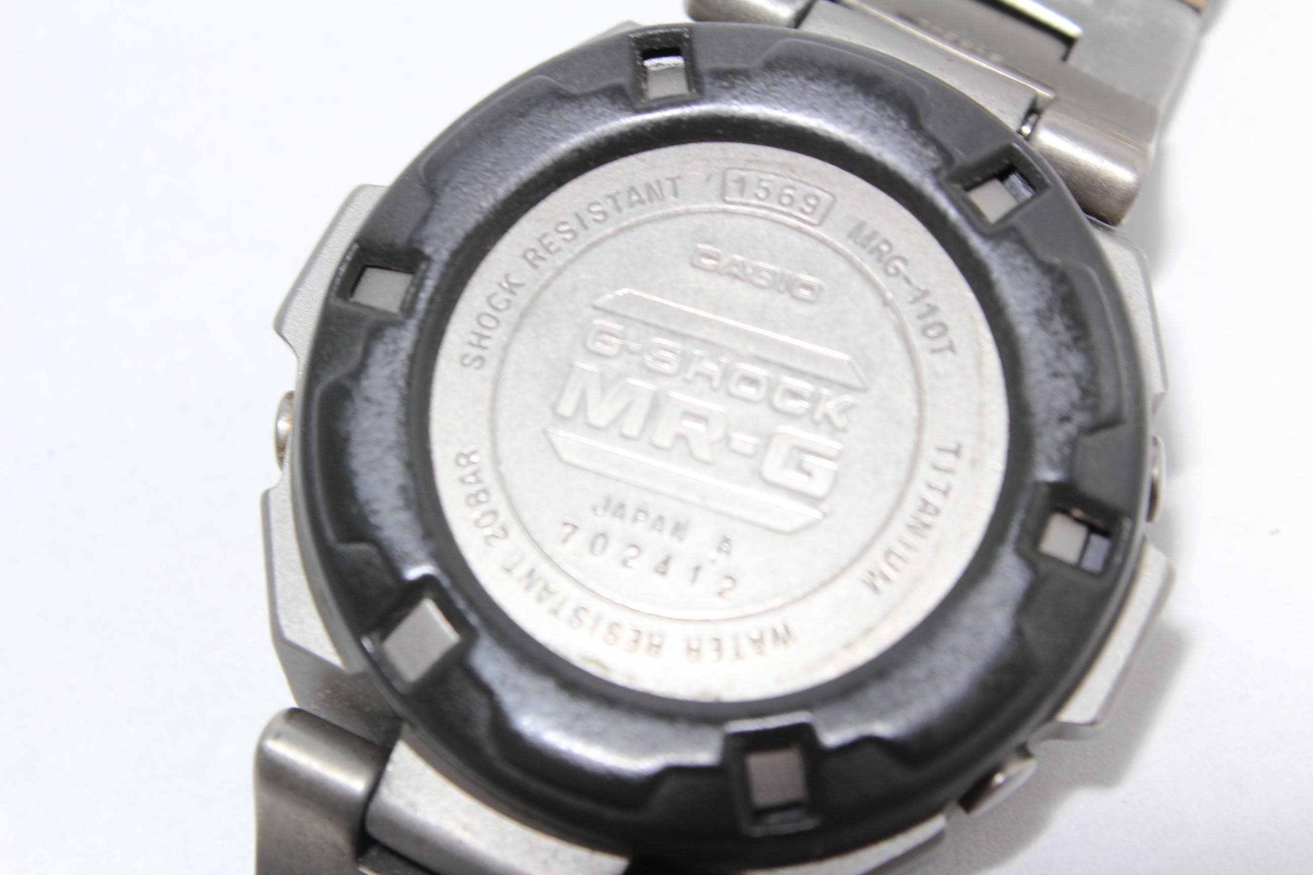 G SHOCK MR G MRG 110T Titanium Casio Square Watch Etsy
