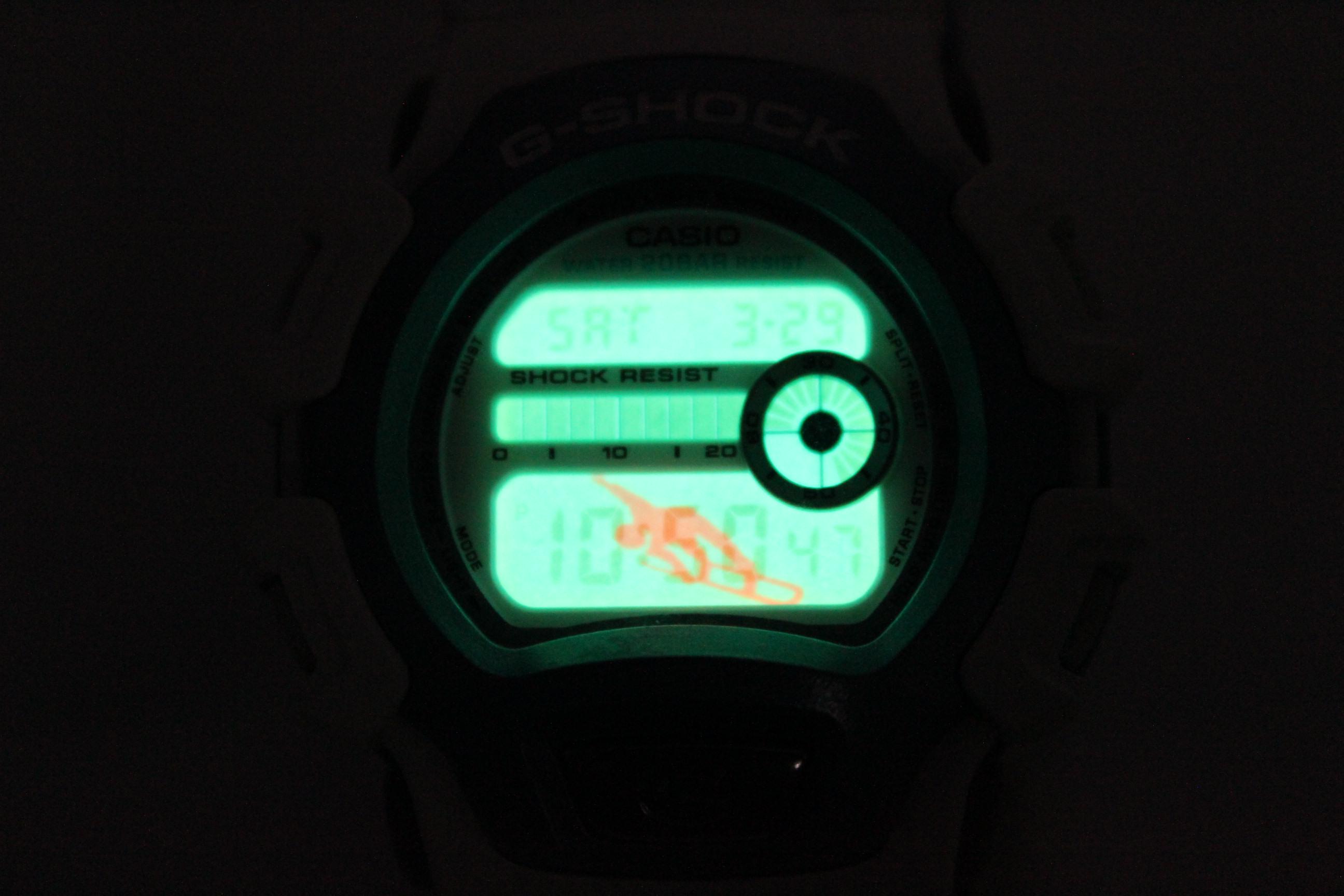 CASIO DW-004BD-2T X-treme Terje Haakonsen G-shock Board CASIO DW-004BD-2T X-treme Terje Haakonsen G-shock Board
