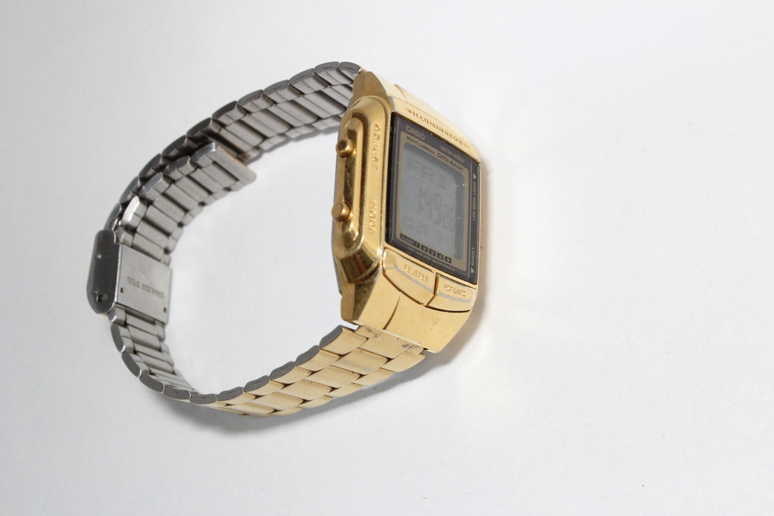 Casio db360 gold sales