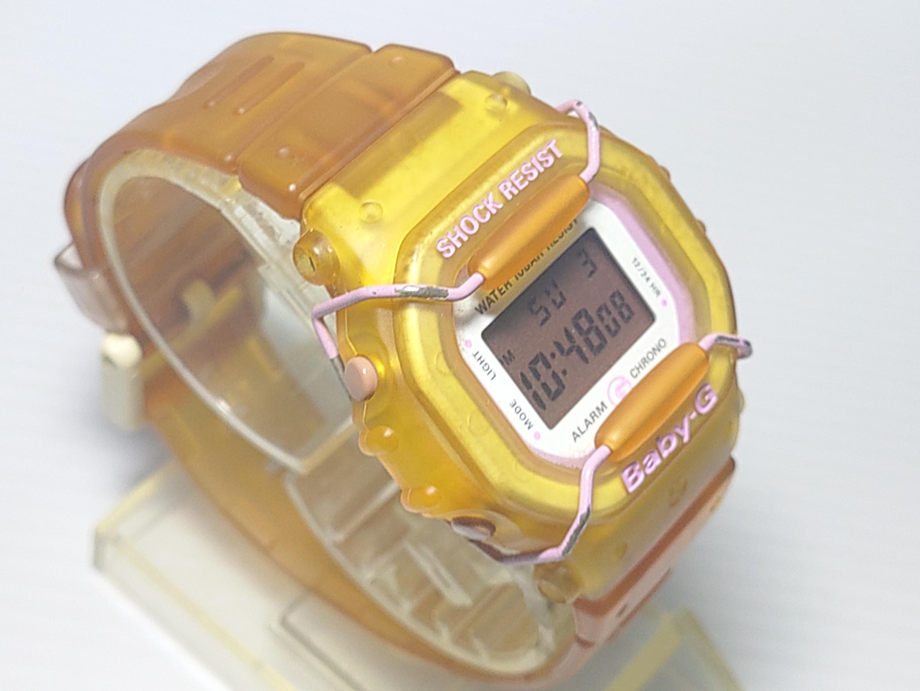 CASIO BG-360 Clear Purple Baby-g Shock Resistant Digital - Etsy